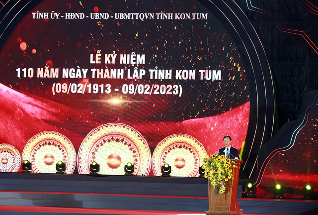 Kon Tum: Long trọng tổ chức Lễ kỷ niệm 110 năm ngày thành lập tỉnh - Ảnh 1.