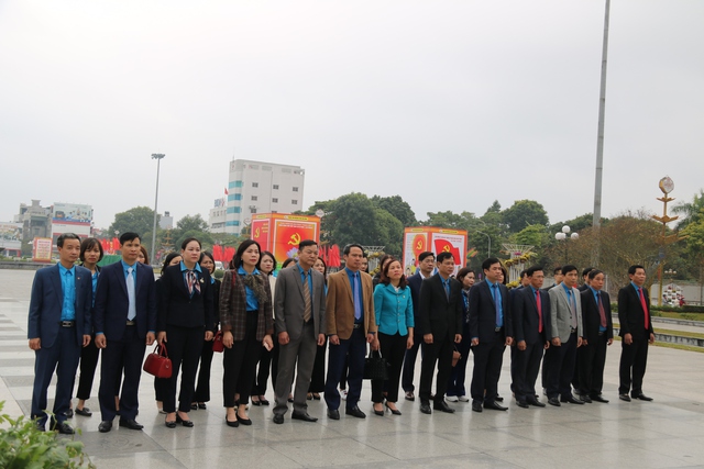 Thái Bình: Dâng hương kỷ niệm 115 ngày sinh lãnh tụ Nguyễn Đức Cảnh - Ảnh 1.