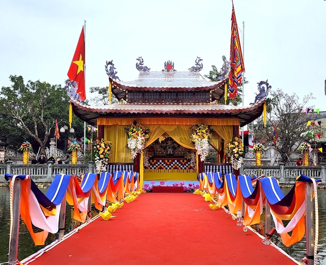 Đại lễ rước sắc và yên vị Long ngai Thành Hoàng làng Ngô Sài - Ảnh 3.