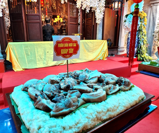 Đại lễ rước sắc và yên vị Long ngai Thành Hoàng làng Ngô Sài - Ảnh 6.