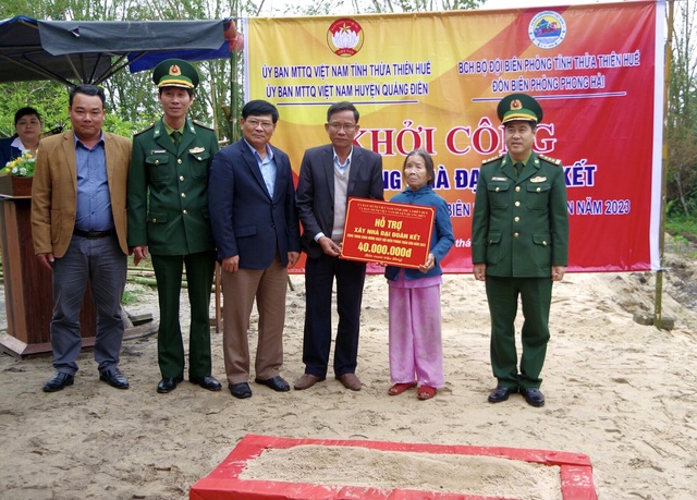 Nhiều hoạt động thiết thực tại Ngày hội Biên phòng toàn dân xã Quảng Công - Ảnh 3.