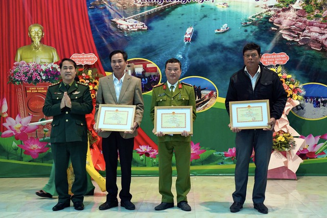 Nhiều hoạt động thiết thực tại Ngày hội Biên phòng toàn dân xã Quảng Công - Ảnh 5.