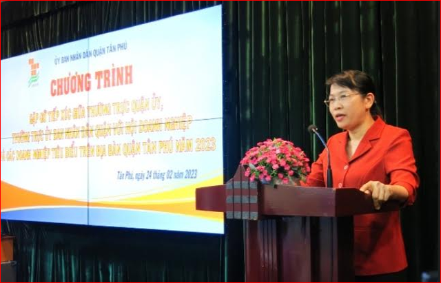 Quận Tân Phú: Họp mặt Doanh nghiệp tiêu biểu trên địa bàn quận  - Ảnh 1.