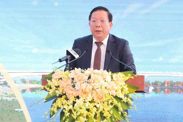 Khởi công Dự án đầu tư xây dựng cầu Lại Xuân, mở hướng phát triển mới trên vùng Đông Bắc - Ảnh 4.