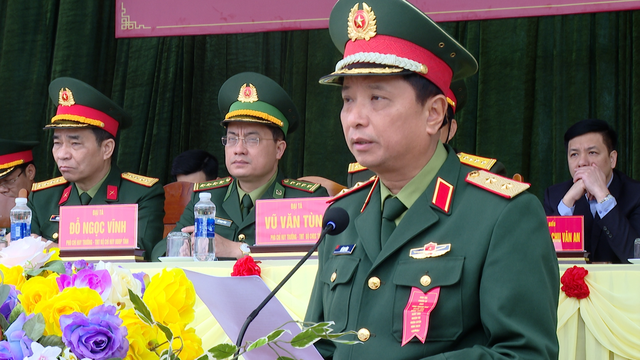 Lực lượng vũ trang Thanh Hóa ra quân huấn luyện năm 2023 - Ảnh 3.