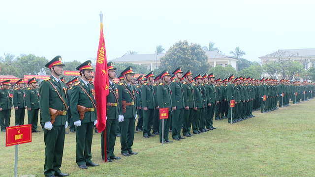 Lực lượng vũ trang Thanh Hóa ra quân huấn luyện năm 2023 - Ảnh 2.