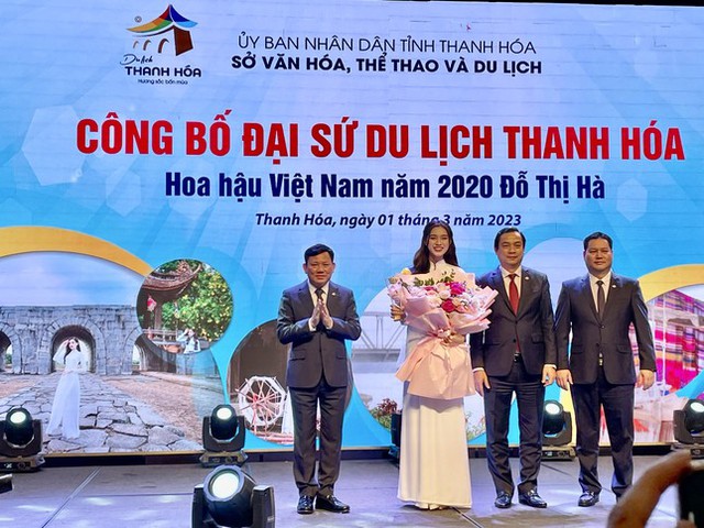 Hoa hậu Việt Nam Đỗ Thị Hà làm Đại sứ du lịch tỉnh Thanh Hoá - Ảnh 1.