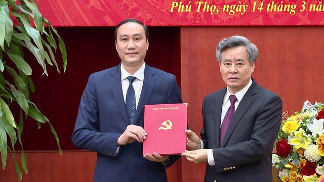 Phó Chủ tịch Ủy ban Trung ương MTTQ Việt Nam Phùng Khánh Tài làm Phó Bí thư Tỉnh ủy Phú Thọ - Ảnh 1.