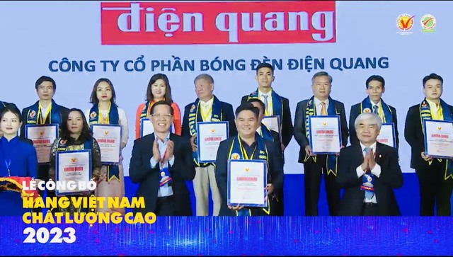 Lễ công bố và trao chứng nhận Hàng Việt Nam chất lượng cao: Điện Quang đạt danh hiệu Hàng Việt Nam chất lượng cao 2023  - Ảnh 4.