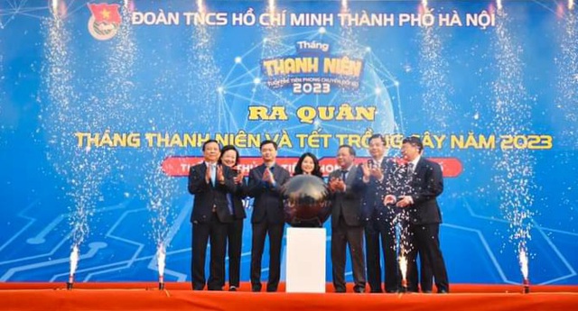 Sôi nổi các hoạt động của tuổi trẻ Thủ đô trong &quot;Tháng Thanh niên năm 2023&quot; - Ảnh 3.