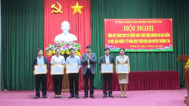 Huyện Thường Tín triển khai nhiệm vụ thực hiện chính sách BHXH, BHYT năm 2023 - Ảnh 4. Huyện Thường Tín triển khai nhiệm vụ thực hiện chính sách BHXH, BHYT năm 2023 - Ảnh 4.