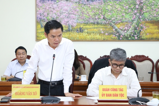Đoàn công tác của Ủy ban Dân tộc làm việc với tỉnh Thái Nguyên về triển khai các dự án ODA do JICA và ADB tài trợ - Ảnh 1.