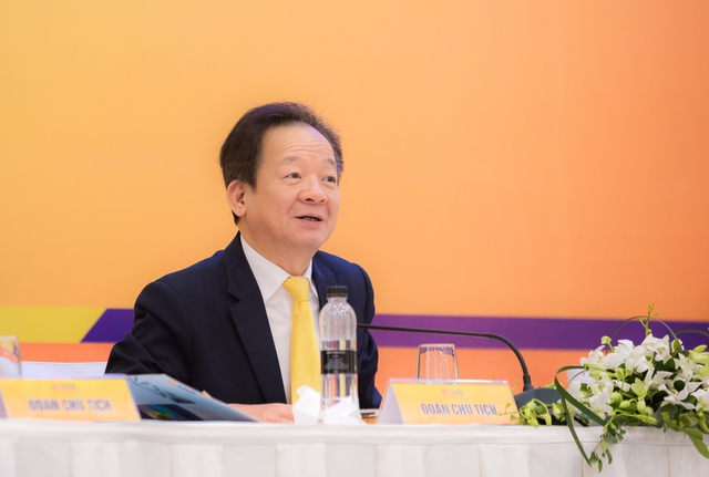 Bầu Hiển - Chủ tịch ngân hàng SHB được bầu làm Phó Chủ tịch Hiệp hội Doanh nghiệp nhỏ và vừa Việt Nam  - Ảnh 1.