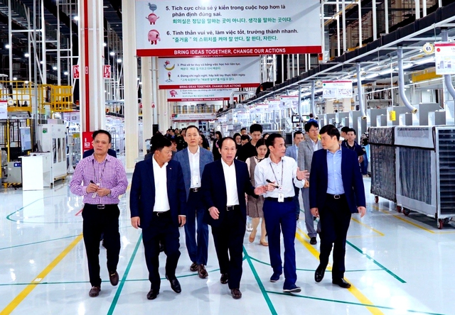 Thành phố Hải Phòng tạo điều kiện thuận lợi cho Tổ hợp Tập đoàn LG phát triển sản xuất kinh doanh - Ảnh 1.