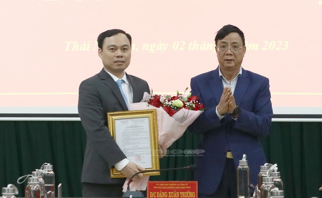Thái Nguyên: Tiếp nhận và bổ nhiệm Phó Chánh Thanh tra tỉnh - Ảnh 1.