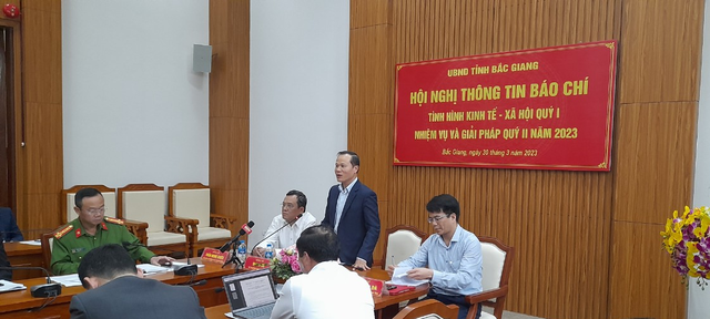 Bắc Giang: Thông tin báo chí về tình hình KT-XH quý I/2023 - Ảnh 2.