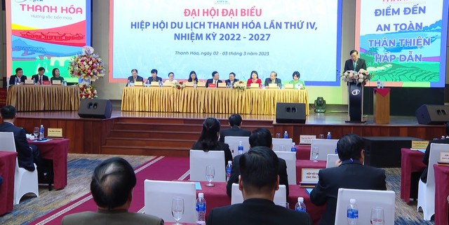 Đại hội Hiệp hội Du lịch tỉnh Thanh Hóa lần thứ IV, nhiệm kỳ 2022-2027 - Ảnh 1.