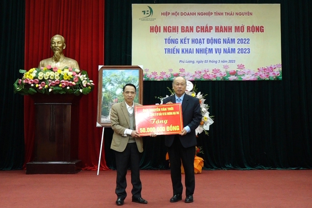 Hiệp hội Doanh nghiệp tỉnh Thái Nguyên tổ chức Hội nghị Ban Chấp hành mở rộng năm 2023 - Ảnh 2.