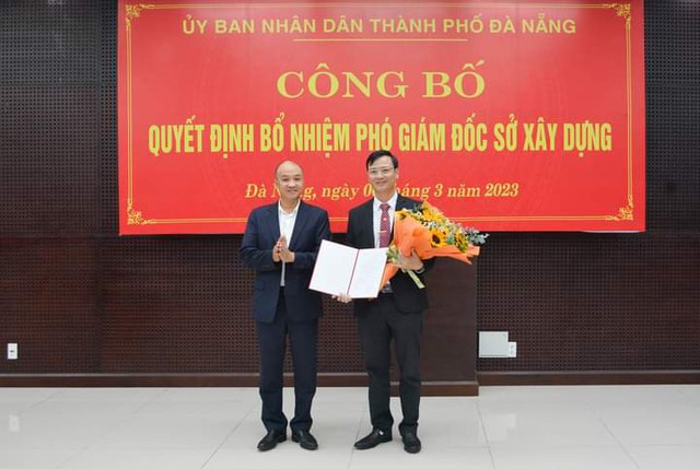 Bổ nhiệm ông Lê Văn Tuấn giữ chức Phó Giám đốc Sở Xây dựng TP. Đà Nẵng - Ảnh 1.
