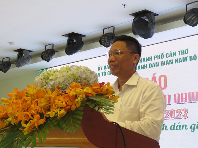 Ông Nguyễn Thực Hiện – Phó Chủ tịch UBND TP.Cần Thơ, phát biểu tại Buổi họp báo