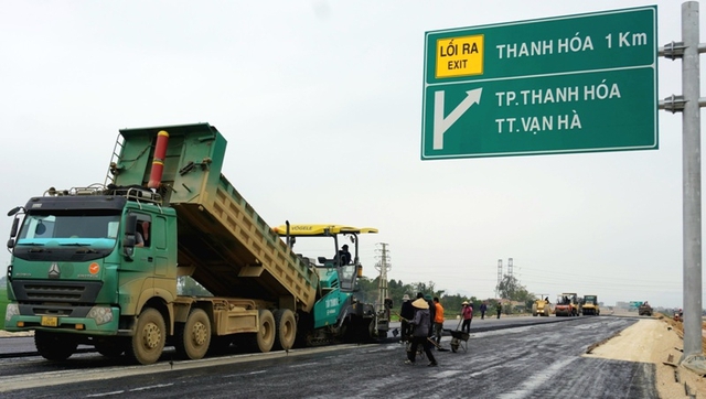 Thanh Hóa: Dự án Mai Sơn - Quốc lộ 45 đẩy nhanh tiến độ đảm bảo thông tuyến từ ngày 30/4/2023 - Ảnh 2.