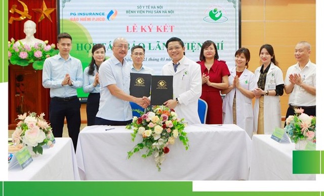 Chương trình ký kết hợp tác bảo lãnh viện phí giữa Bệnh viện Phụ Sản Hà Nội với Tổng Công Ty CP Bảo Hiểm PETROLIMEX - Ảnh 1.