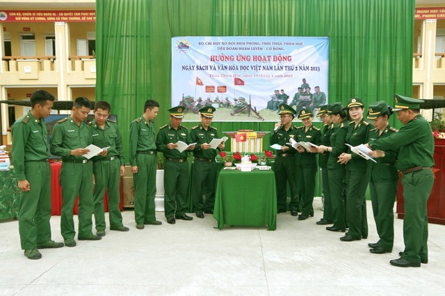 BĐBP tỉnh Thừa Thiên Huế: Sôi nổi Ngày sách và văn hóa đọc - Ảnh 4.