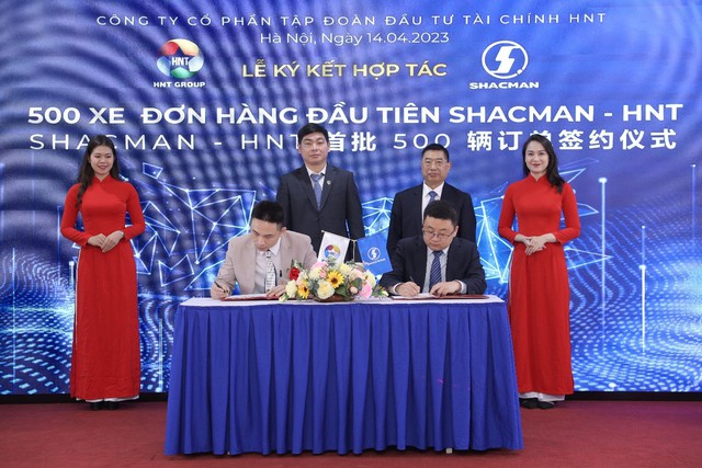 HNT Group ký kết hợp đồng mua bán 500 xe tải Shacman đầu tiên - Ảnh 4.