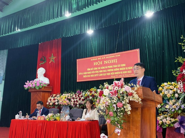 UBND xã Quang Kim - Bát Xát - Lào Cai: Toàn dân đoàn kết thực hiện các mục tiêu phát triển kinh tế - xã hội - Ảnh 1.