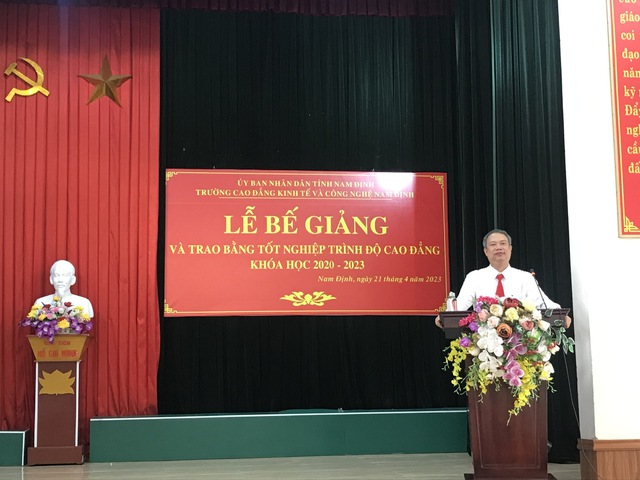 Trường Cao Đẳng Kinh Tế Công Nghệ Nam Định - Ảnh 1.