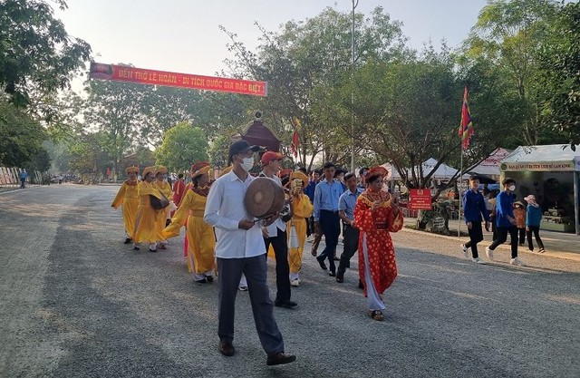Huyện Thọ Xuân: Tổ chức Lễ hội Đền thờ Lê Hoàn và đón nhận Di sản văn hóa phi vật thể quốc gia - Ảnh 2.