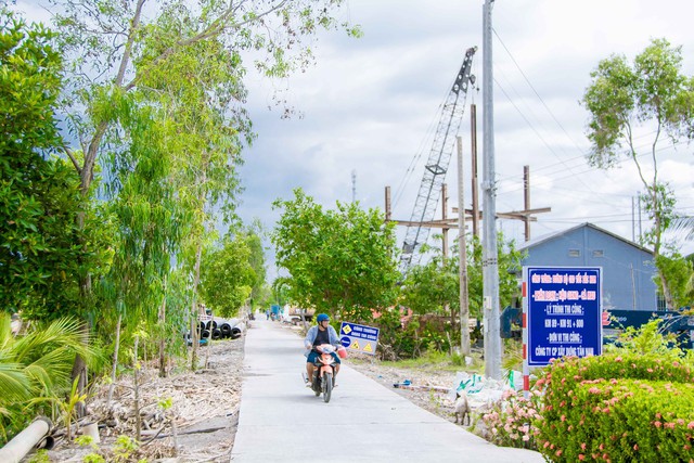 Công trình đường cao tốc Bắc - Nam phía Đông giai đoạn 2021-2025, phân đoạn Hậu Giang - Cà Mau, đoạn qua địa bàn huyện Vĩnh Thuận (km89 - km91+800).