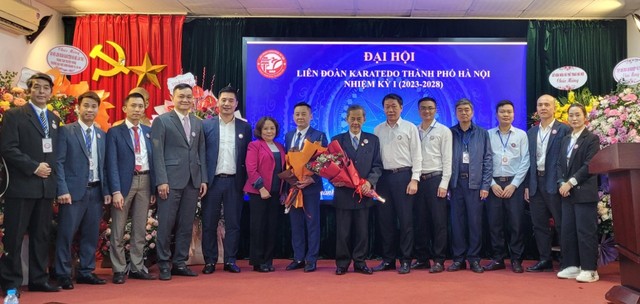 Liên đoàn Karatedo Hà Nội tổ chức Đại hội lần thứ nhất, nhiệm kỳ 2023-2028 - Ảnh 4.