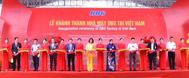 Thái Nguyên: Khánh thành Nhà máy DBG tại KCN Yên Bình - Ảnh 1.
