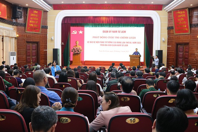 Nêu cao trách nhiệm của cán bộ, Đảng viên Trường THCS Phú Đô trong bảo vệ nền tảng tư tưởng của Đảng - Ảnh 2.