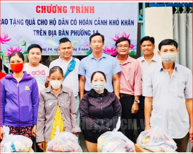 Quận 8, TP.Hồ Chí Minh:Tặng 120 phần quà cho hộ nghèo, hoàn cảnh khó khăn  - Ảnh 1.