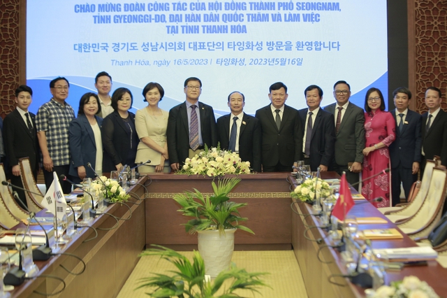 Thanh Hóa: Giữ gìn và phát triển mối quan hệ hợp tác hữu nghị với TP Seong Nam (Hàn Quốc) - Ảnh 5.
