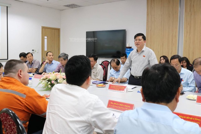 Thái Nguyên: Ủy ban KHCNMT của Quốc hội làm việc với Công ty Núi Pháo - Ảnh 3.
