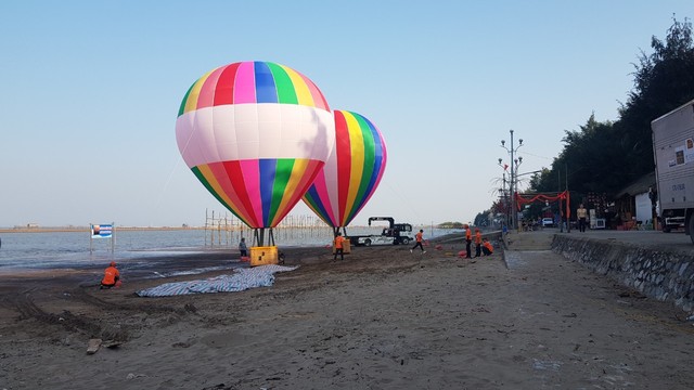 Thái Bình: Khai mạc tuần lễ du lịch biển và lễ hội khinh khí cầu 2023 - Ảnh 1.