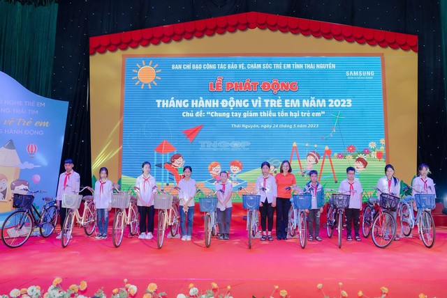 Thái Nguyên: Phát động tháng hành động vì trẻ em năm 2023 - Ảnh 3.