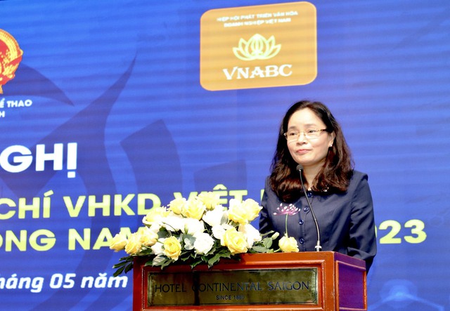 TP. Hồ Chí Minh: Hội nghị triển khai Bộ tiêu chí Văn hoá kinh doanh Việt Nam với 8 tỉnh khu vực Đông Nam Bộ - Ảnh 2.