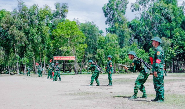 Kiên Giang: Cán bộ, chiến sĩ Tiểu đoàn huấn luyện cơ động hoàn thành thực hành 3 tiếng nổ - Ảnh 1.