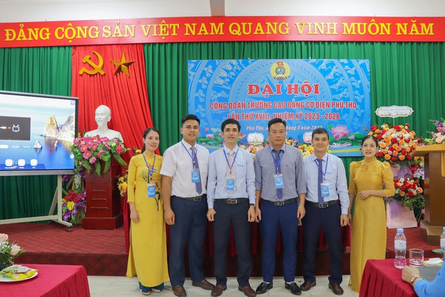 Trường Cao đẳng Cơ điện Phú Thọ tổ chức Đại hội Công đoàn lần thứ XVIII, nhiệm kỳ 2023 - 2028 - Ảnh 3.
