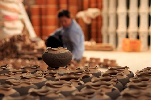Kim Lan - Làng gốm cổ truyền nghìn năm tuổi bên sông Hồng - Ảnh 1.