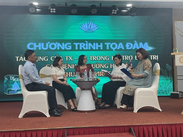 Thái Bình: TTB Group tổ chức lễ ra mắt sản phẩm thực phẩm chức năng hỗ trợ điều trị viêm họng, viêm phế quản. - Ảnh 1.