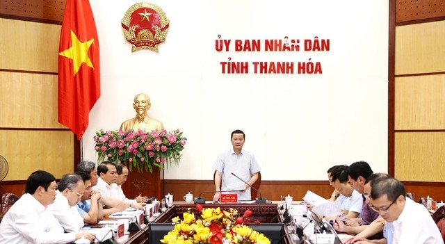 Hội nghị Ban Chỉ đạo nhập huyện Đông Sơn vào thành phố Thanh Hoá - Ảnh 1.