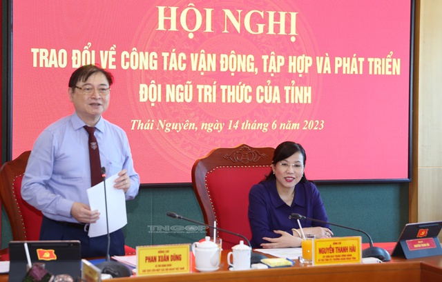 Đoàn công tác của Liên hiệp các Hội khoa học và kỹ thuật Việt Nam làm việc tại Thái Nguyên - Ảnh 2.