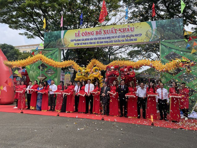 Lần đầu tiên sầu riêng Đồng Nai vào thị trường Trung Quốc bằng đường chính ngạch - Ảnh 1.