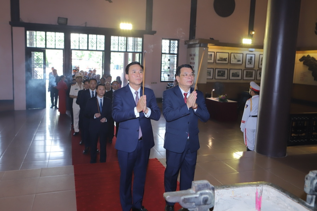 Đoàn đại biểu cấp cao tỉnh Hủa Phăn kết thúc tốt đẹp chuyến thăm và làm việc tại tỉnh Thanh Hóa - Ảnh 3.