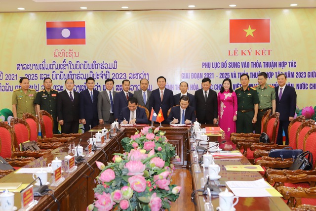 Hai tỉnh Thanh Hóa – Hủa Phăn ký kết thỏa thuận hợp tác năm 2023 - Ảnh 4.